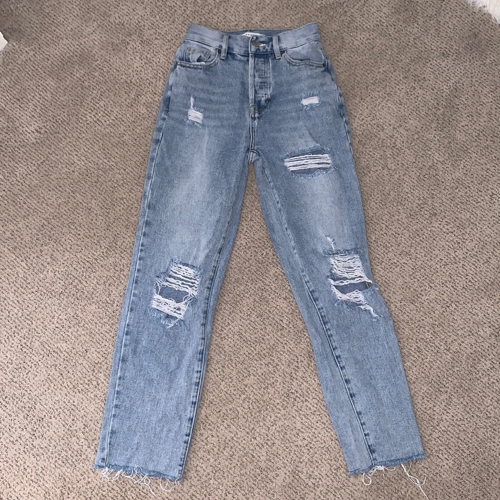 Pacsun straight leg ripped jeans